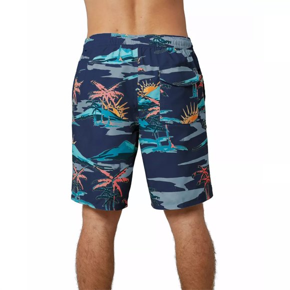 O'Neill Swim Mens Oneill Cabana 8 Volley Swim Shorts Size Medium